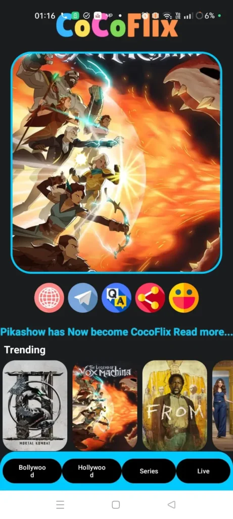 CocoFlixapk Screenshot
